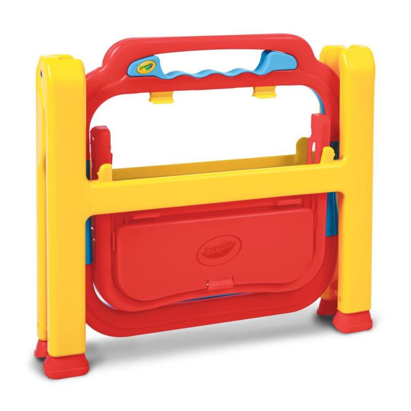 Caballete de Arte Crayola Transparente para Interior y Exterior Fácil de Limpiar