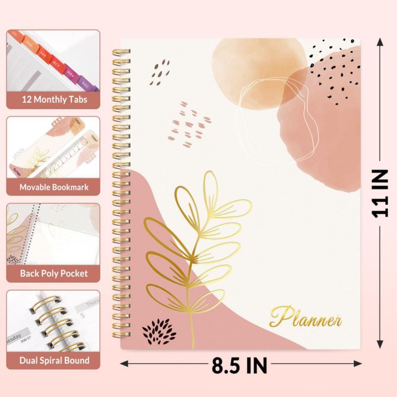 Agenda SUNEE 216 cm x 279 cm 2026‑2027 Espiral