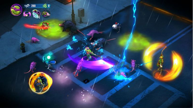 Videojuego Nighthawk TMNT: Destino Fragmentado PS4