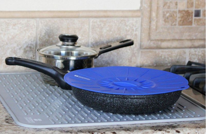 Tapete para secar platos Homeway Essentials 53x46 cm gris XL