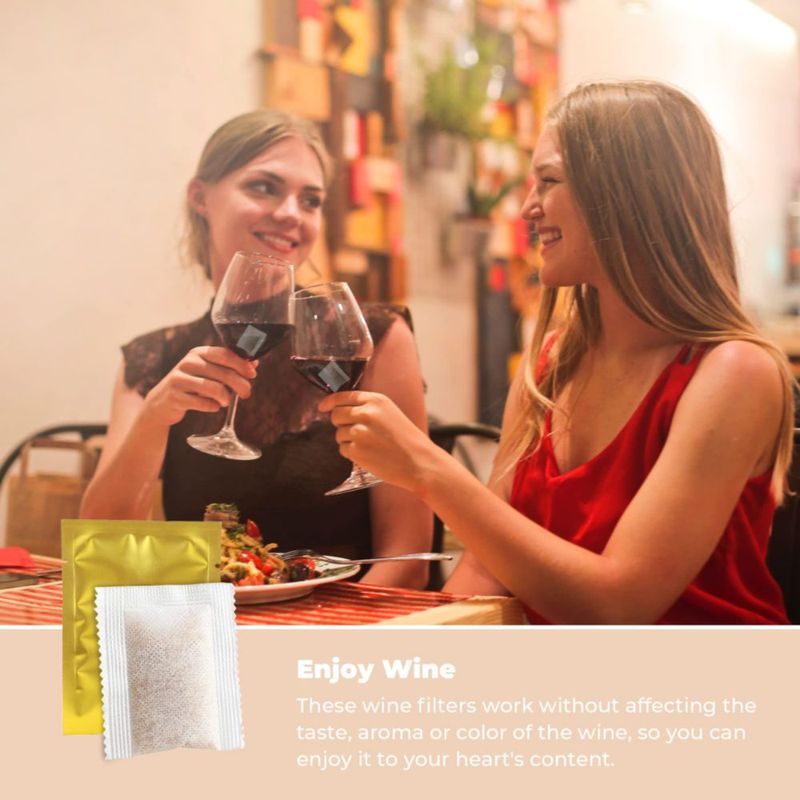 Filtros de Vino Allinko 72 unidades - Prevención de alergias