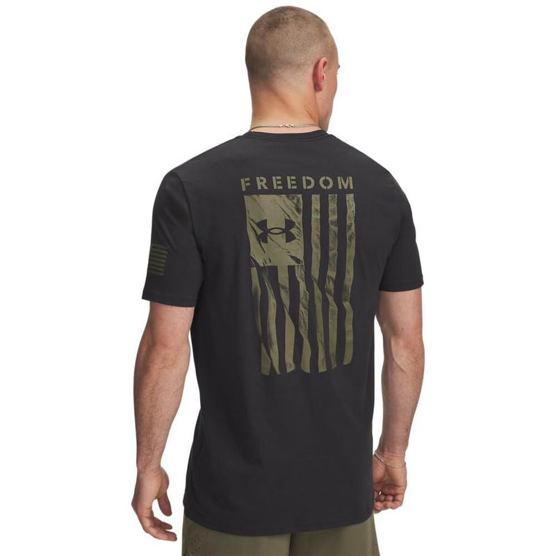 CAMISETA Under Armour Mediana Negro/Verde