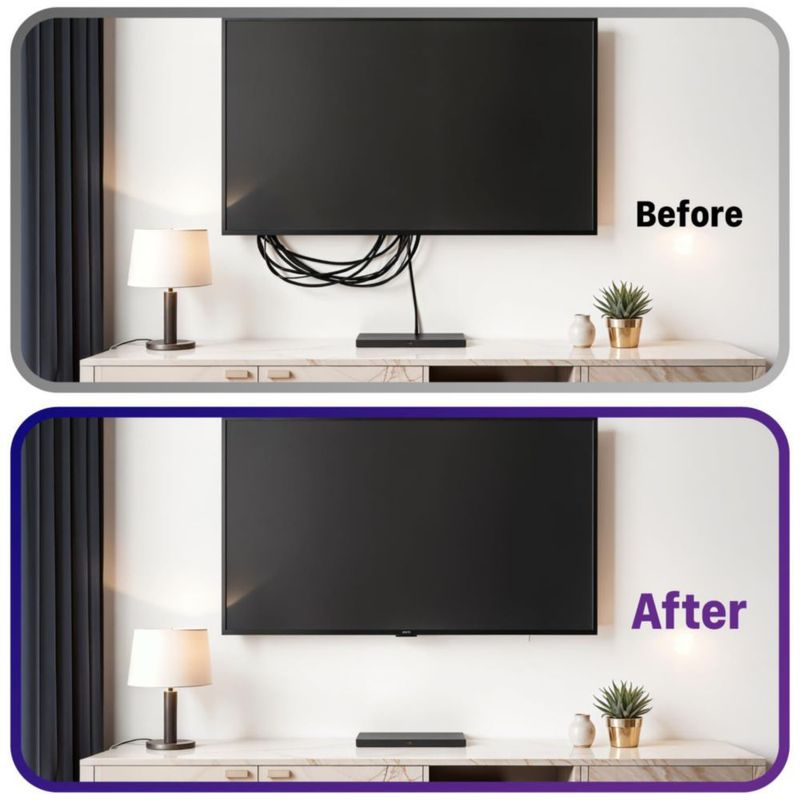 Placa de pared de cepillo Fosmon de 2 módulos blanco 83 × 56 mm