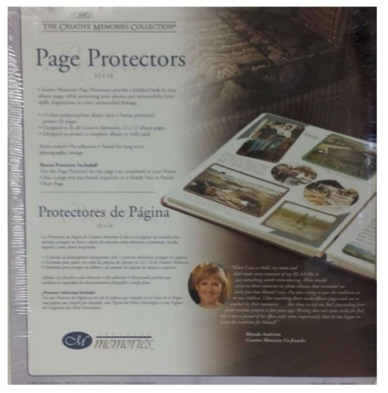 Protectores de página Creative Memories 30 cm 16 hojas