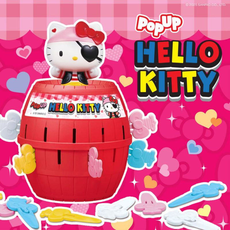 Juego de mesa TOMY Pop Up Hello Kitty de 2 a 4 jugadores