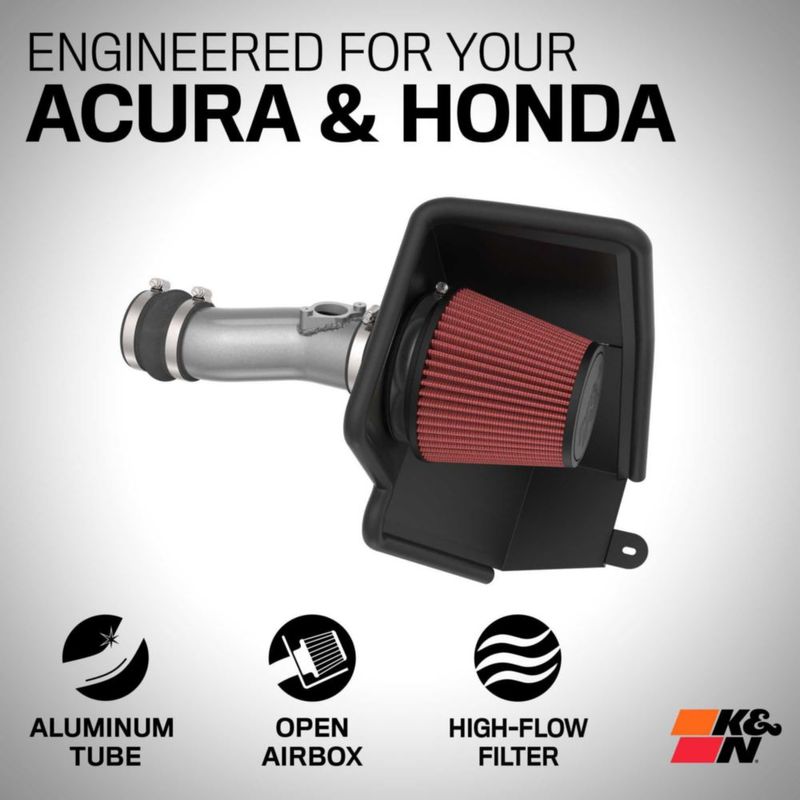 Sistema de admisión de aire K&N 69-1509TC para Acura/Honda 2022‑2026