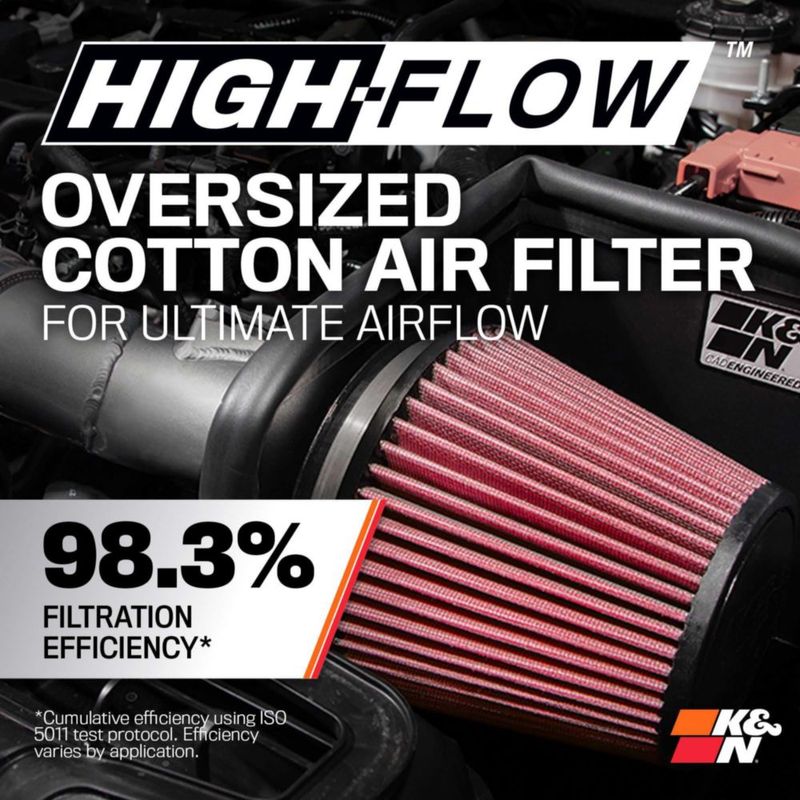 Sistema de admisión de aire K&N 69-1509TC para Acura/Honda 2022‑2026