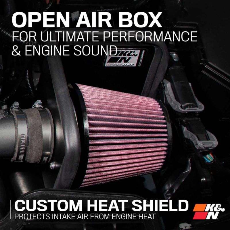 Sistema de admisión de aire K&N 69-1509TC para Acura/Honda 2022‑2026