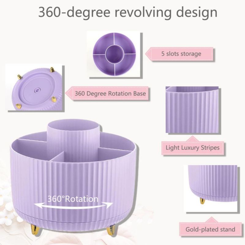 Organizador de escritorio suniya 16 piezas – Set de suministros de oficina morado