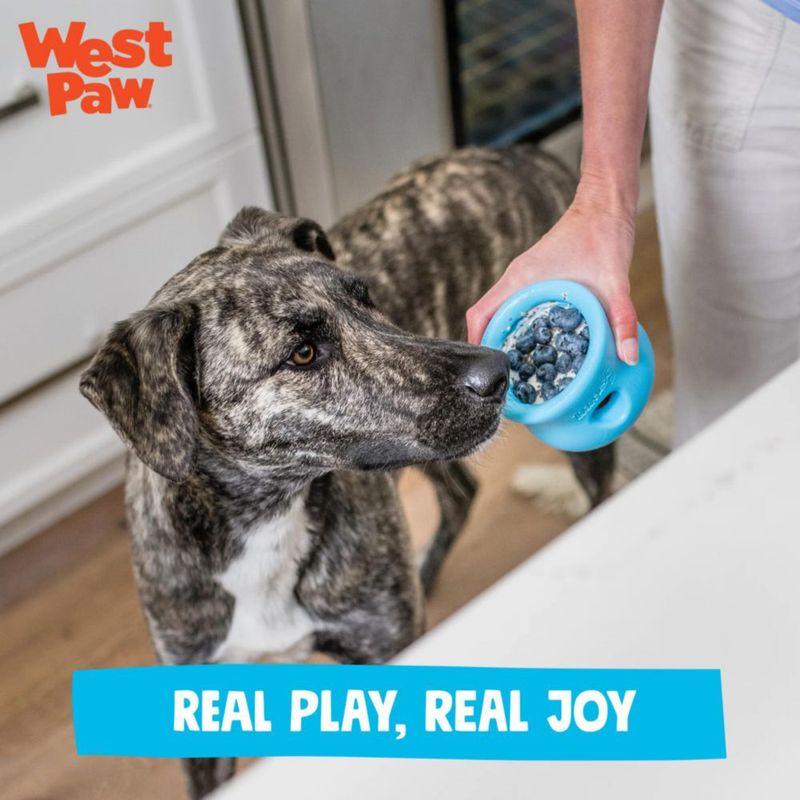 Juguete para perro WEST PAW Zogoflex Toppl grande amarillo