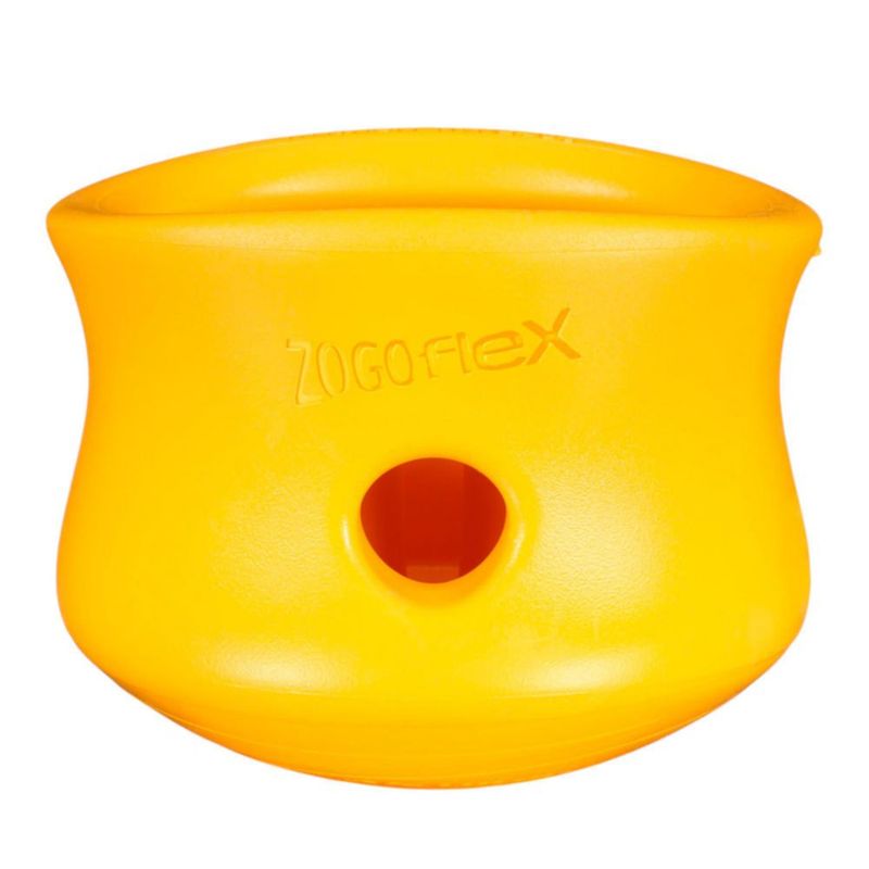 Juguete para perro WEST PAW Zogoflex Toppl grande amarillo