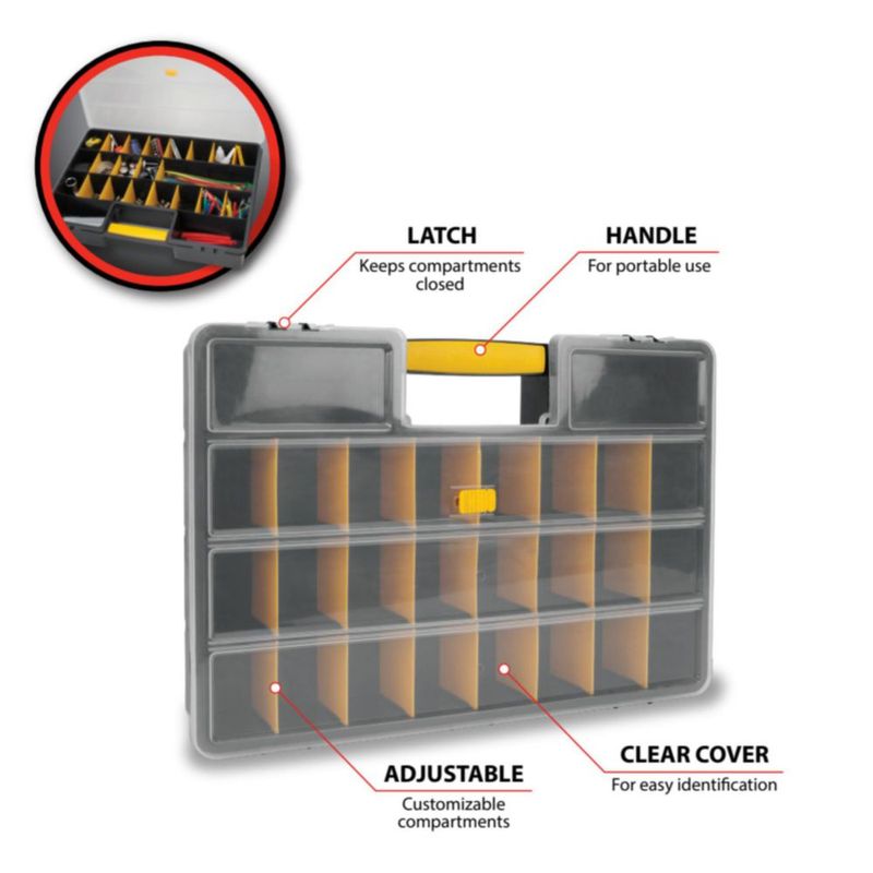 Caja de Herramientas Performance Tool de 26 Compartimentos