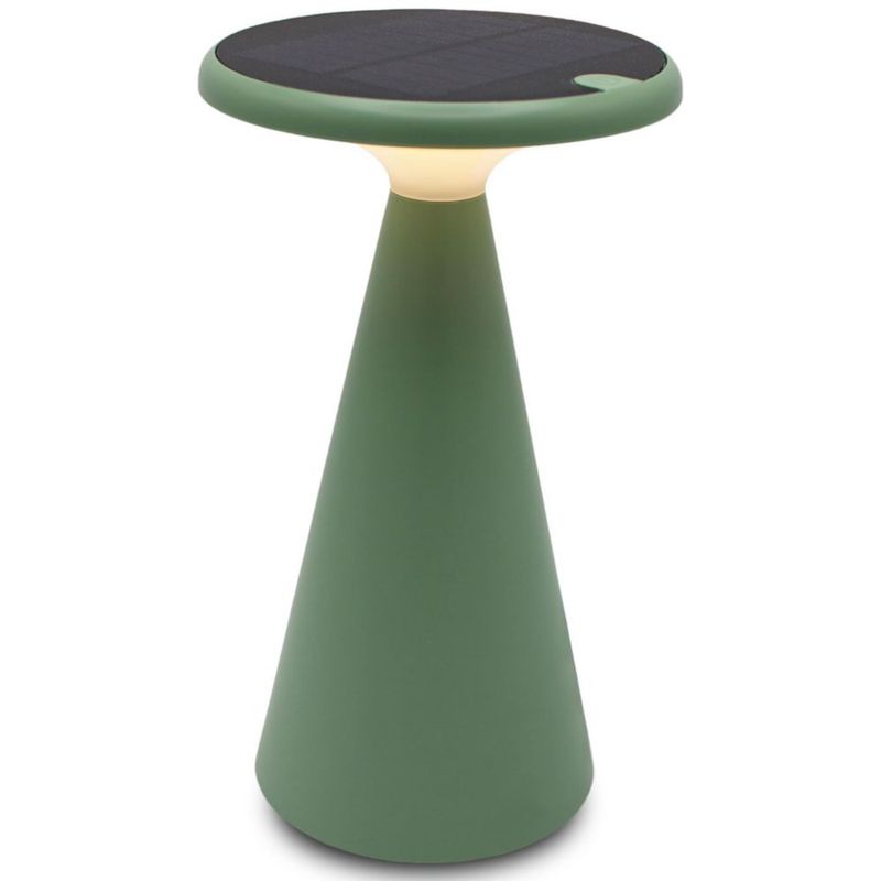 Lámpara Solar VerLuce Hongo Verde 45 h con Atenuación Continua
