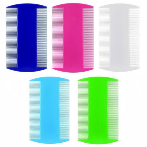 Peine para pulgas yumflan pack de 5 unidades 88 × 5 cm colores surtidos