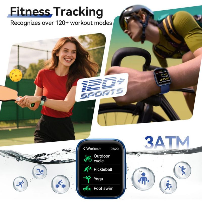 Reloj Inteligente Hingso 1.85" Llamadas por Bluetooth