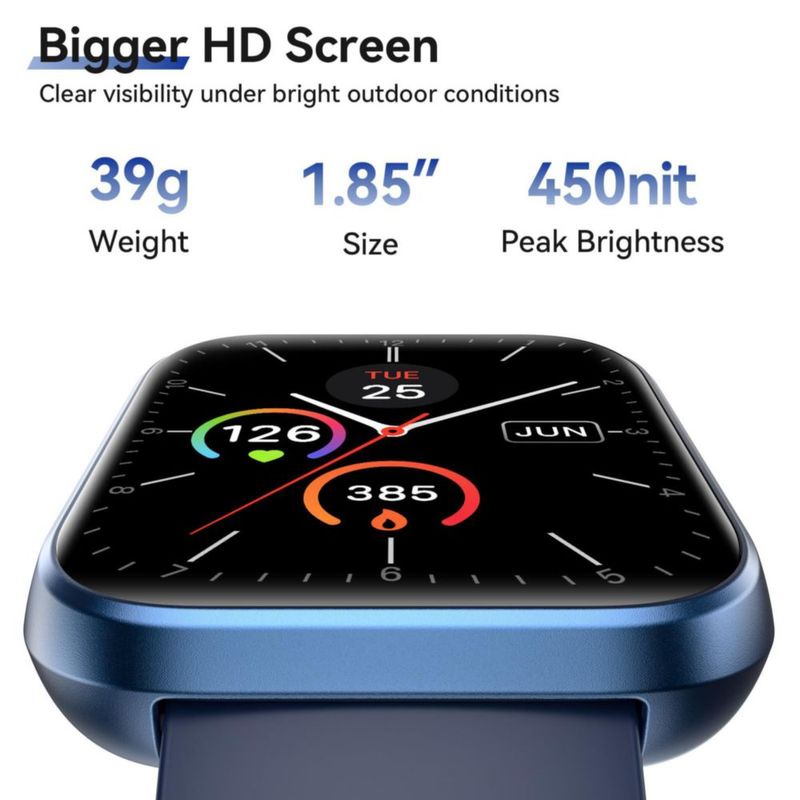 Reloj Inteligente Hingso 1.85" Llamadas por Bluetooth