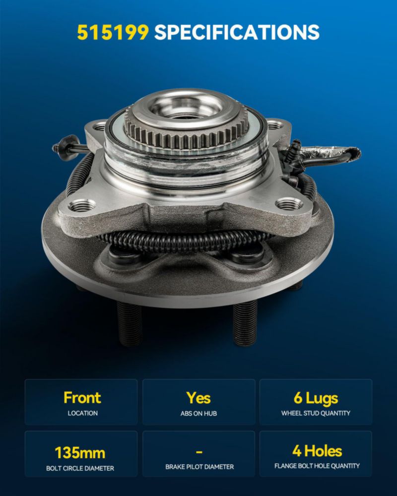 Cubo de Rueda PHILTOP para Ford F-150 2018‑2020 4WD 515177