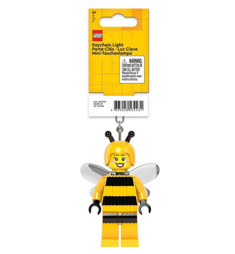 Llavero LED LEGO Bumblebee Girl 76 mm