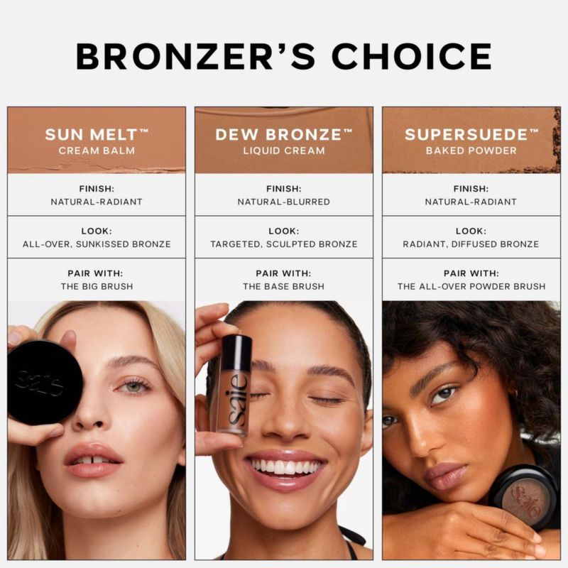 Polvo Bronceador Saie SuperSuede Como 8 g Vegano Sin Talco