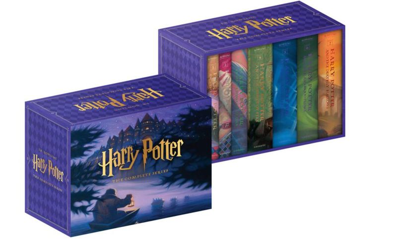 Colección de libros Harry Potter 1-7 (Scholastic) con estuche