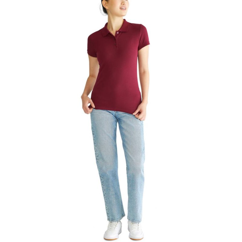 Polo AEROPOSTALE Mujer Manga Corta Corte Entallado