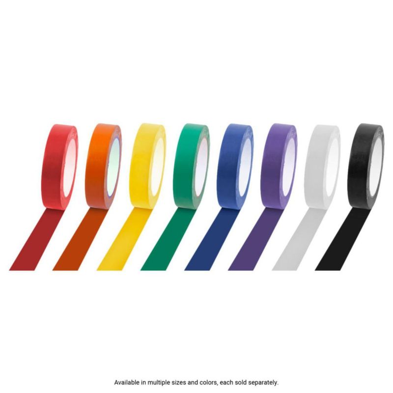 Cinta de vinilo Champion Sports 25 cm x 55 m roja