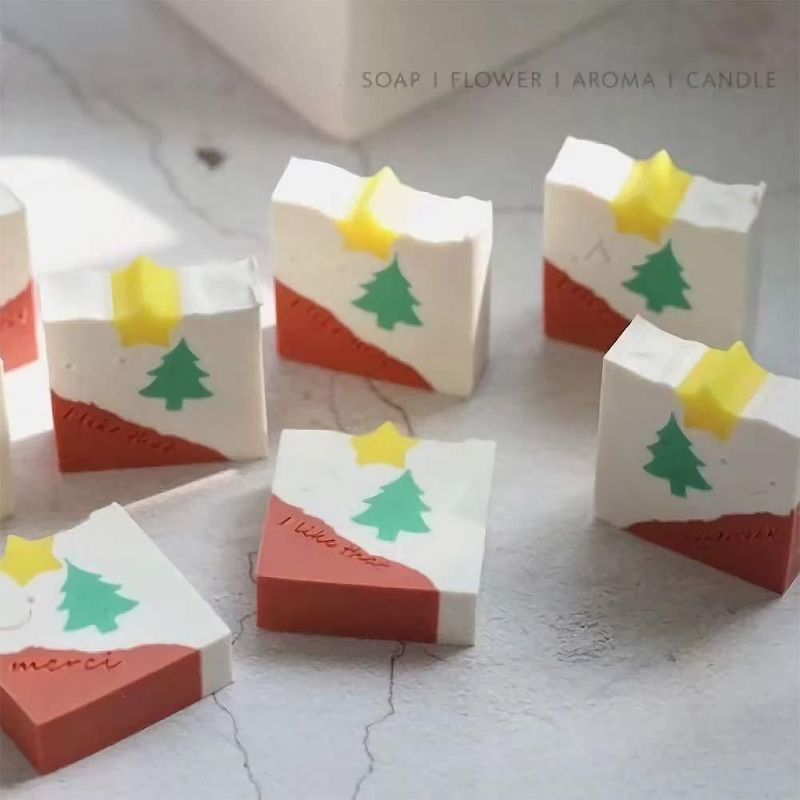 Molde de silicona MoldFun 32 cm árbol de Navidad para velas y jabones