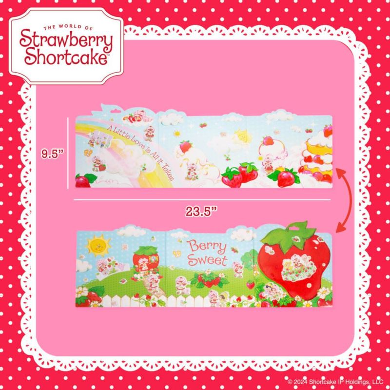 Set de Pegatinas Puffy Strawberry Shortcake de Horizon Group USA