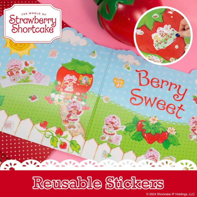 Set de Pegatinas Puffy Strawberry Shortcake de Horizon Group USA
