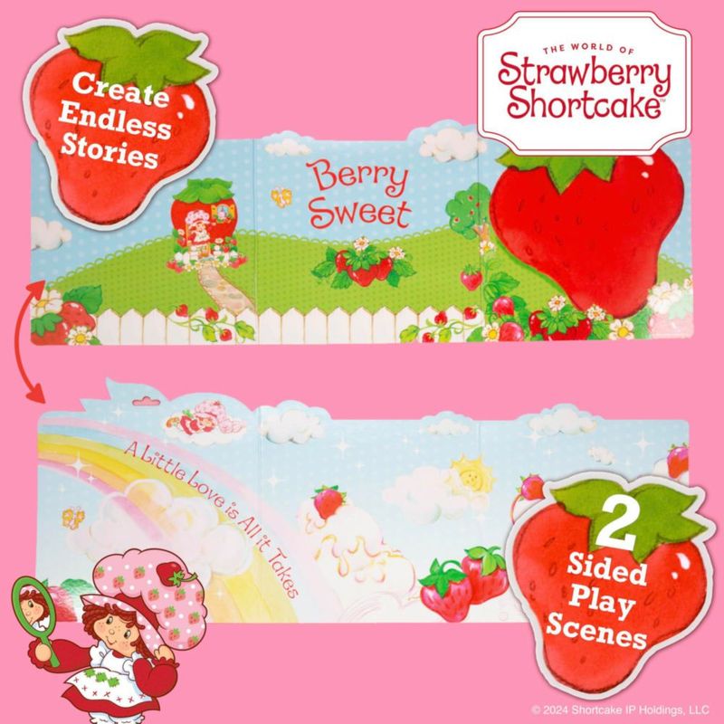 Set de Pegatinas Puffy Strawberry Shortcake de Horizon Group USA