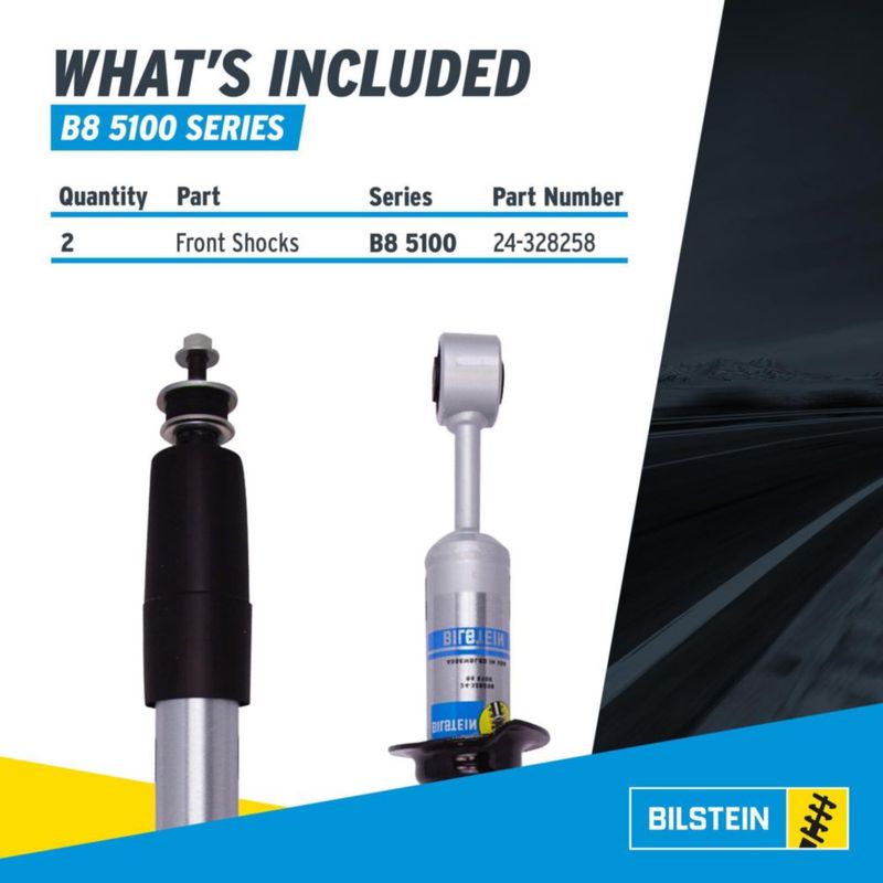 Amortiguadores Bilstein B8 5100 (par delantero) para Toyota 4Runner 2010‑2024