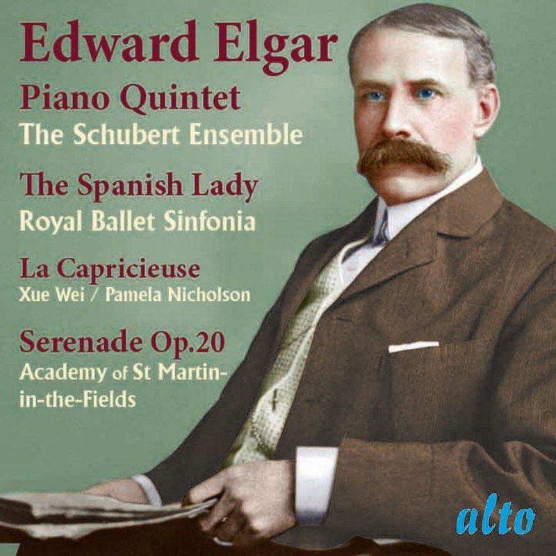 CD alto ELGAR: Quinteto para piano; Suite de la Dama Española