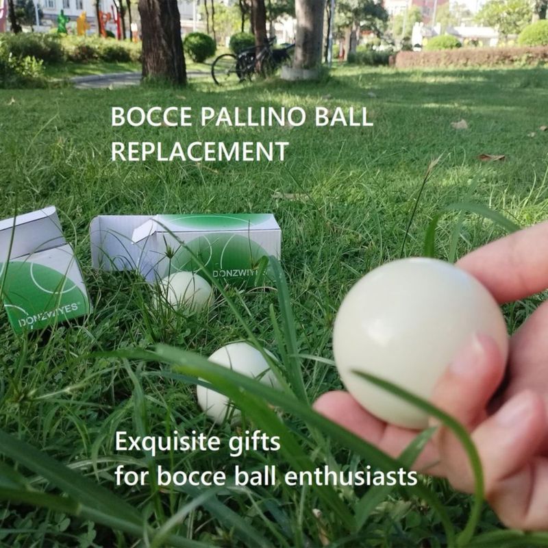 Bola de bocce DONZWIYES 57 mm Blanco (reemplazo)