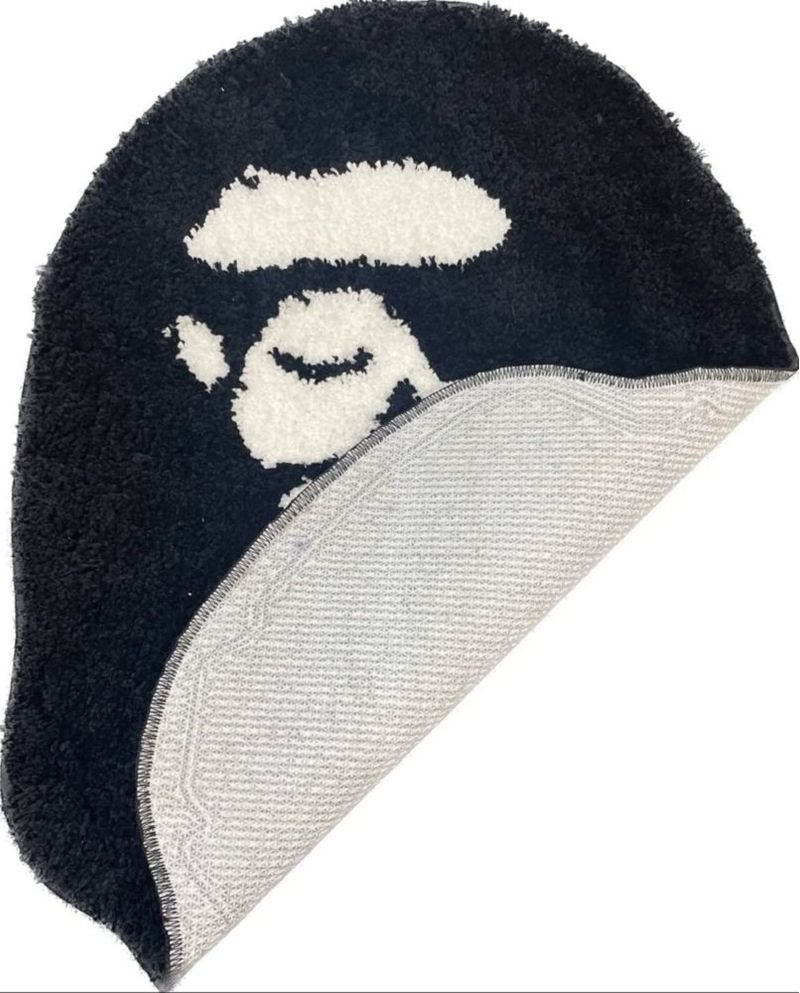 Alfombra Luxape 70x50 cm Bape Baby Milo Camuflaje Azul