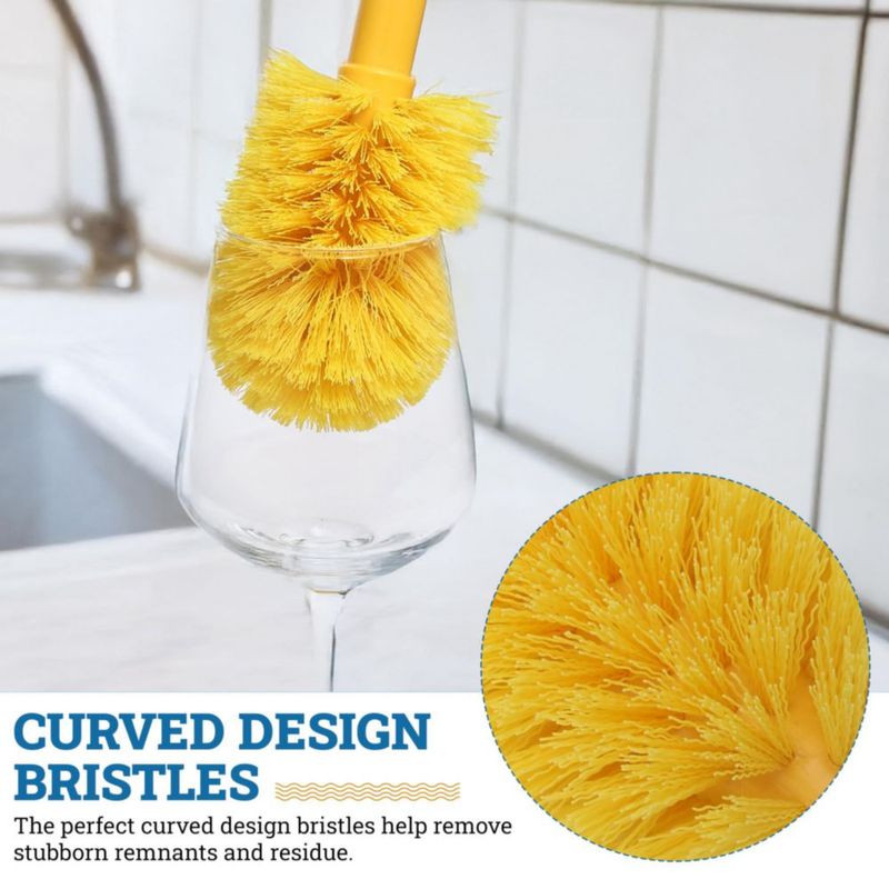 Cepillo de limpieza KLEEN HANDLER 30 cm amarillo (1 unidad)