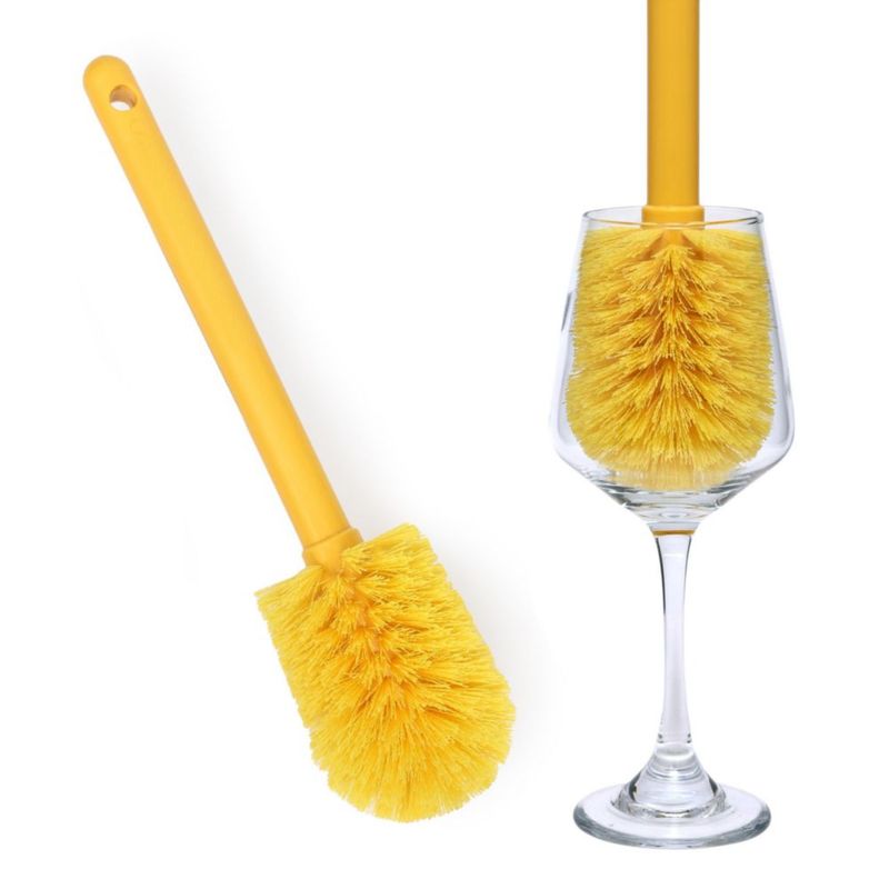 Cepillo de limpieza KLEEN HANDLER 30 cm amarillo (1 unidad)