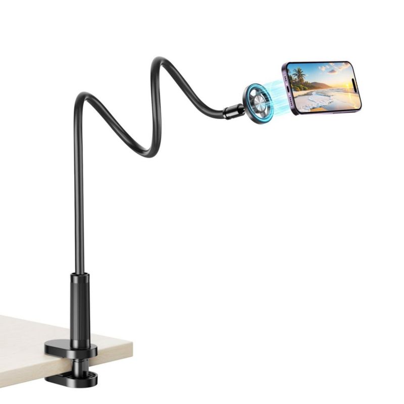 Soporte para teléfono de cuello de cisne Voinap 91 cm 360° flexible