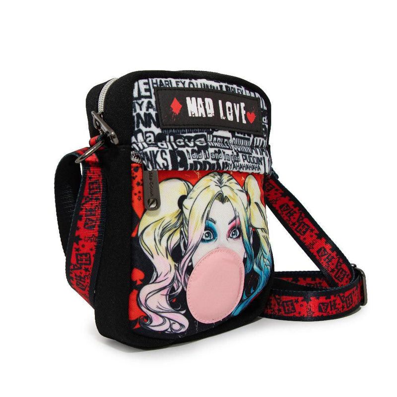 Bolso Buckle-Down Harley Quinn 20x16x5 cm Lona