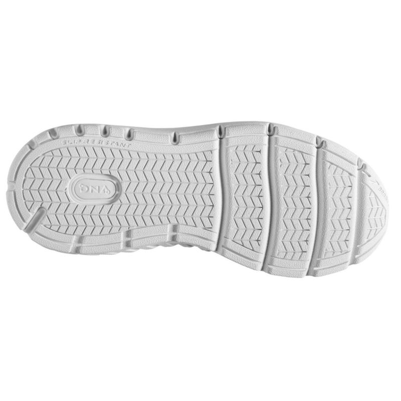 Zapato de caminar para mujer Brooks Addiction Walker 2 blanco 25 cm