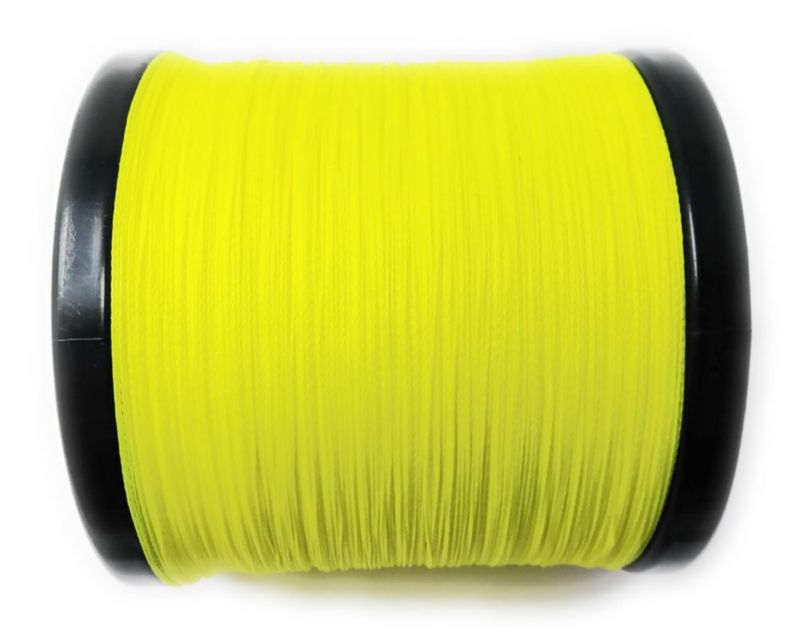Línea Trenzada de Pesca Reaction Tackle 30 lb 274 m Amarillo Alta Visibilidad