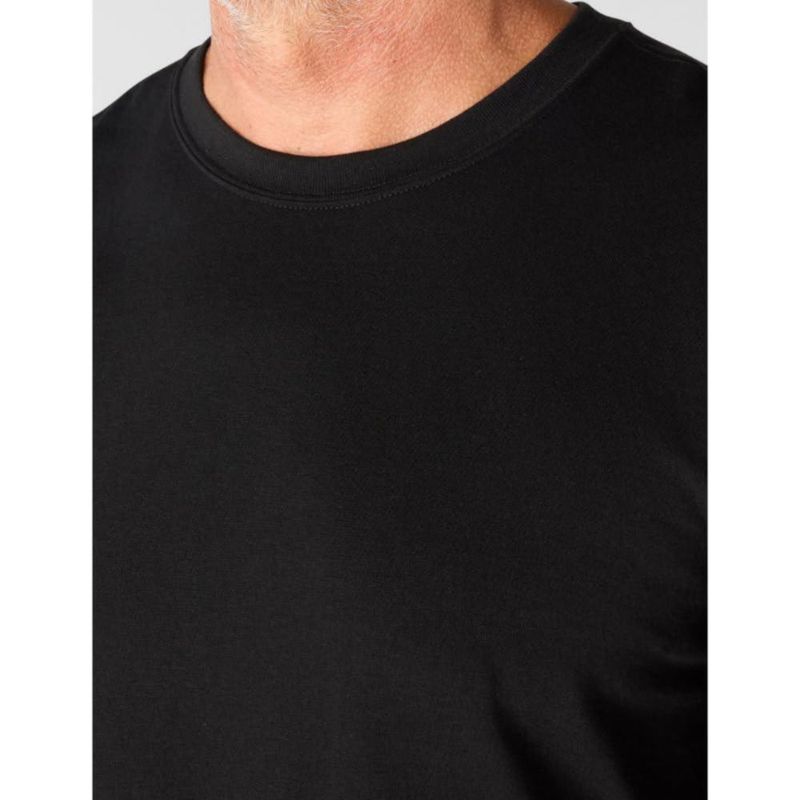 Camiseta Carhartt Hombre Irvine Corte Relajado Negro Talla Mediana