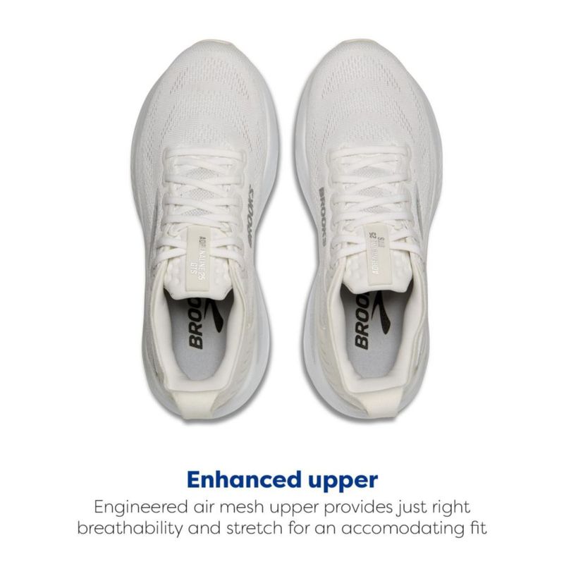 Zapatilla de running Brooks Adrenaline GTS 25 blanca talla 11 (mediana)