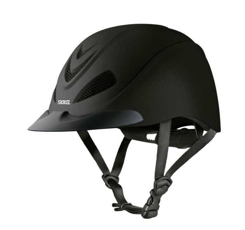 Casco Troxel Liberty Ultraligero Negro Talla Grande