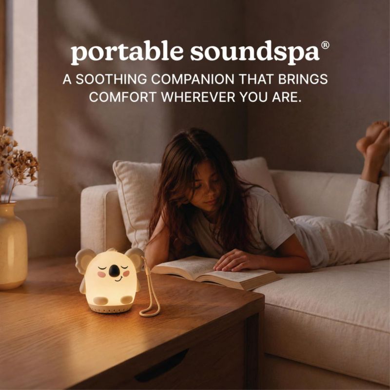 Máquina de Sonidos para Bebés Homedics Koala 20 Sonidos con Luz Nocturna