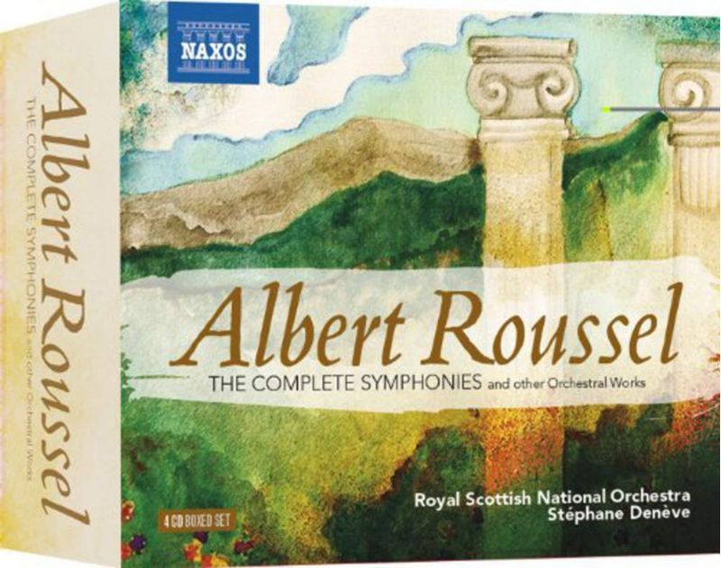 Colección de 4 CD: Sinfonías de Albert Roussel (Naxos)