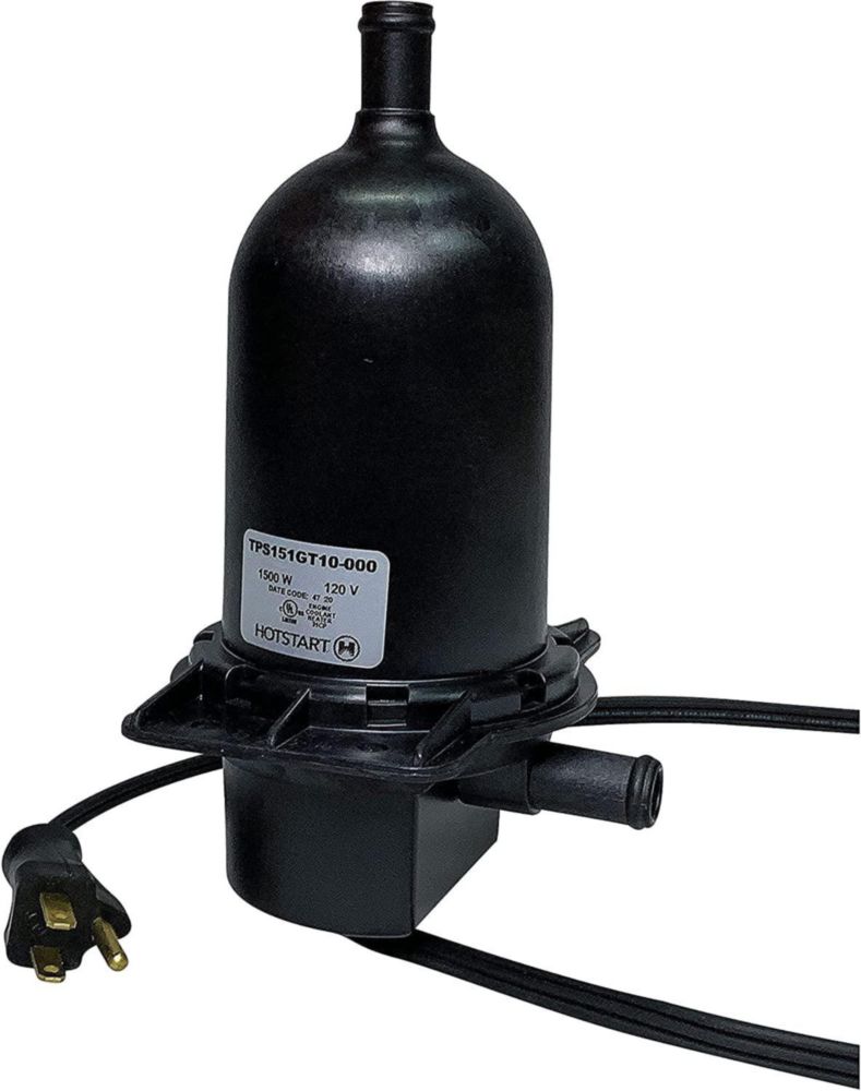 Calentador de Motor Thunder Parts 1500W 120V 12.5A 38-49°C
