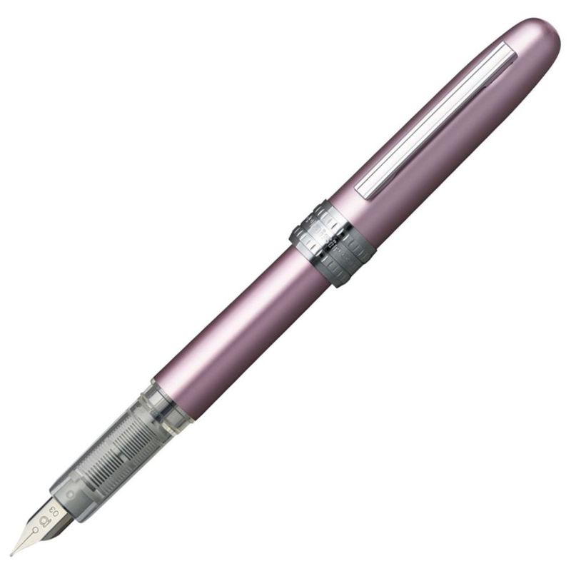 Pluma estilográfica PLATINUM Plaisir de punta fina rosa