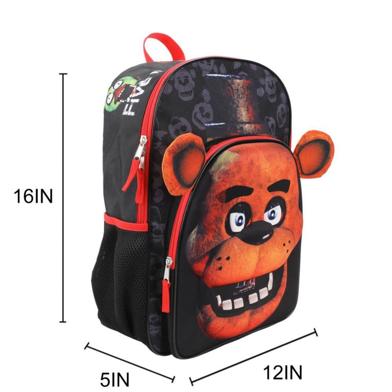 Mochila Bioworld 41 cm Freddy Fazbear FNAF para niños
