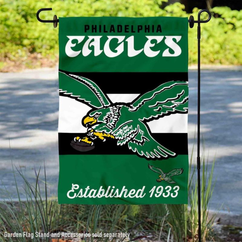 Bandera de jardín WinCraft Philadelphia Eagles 32x46 cm