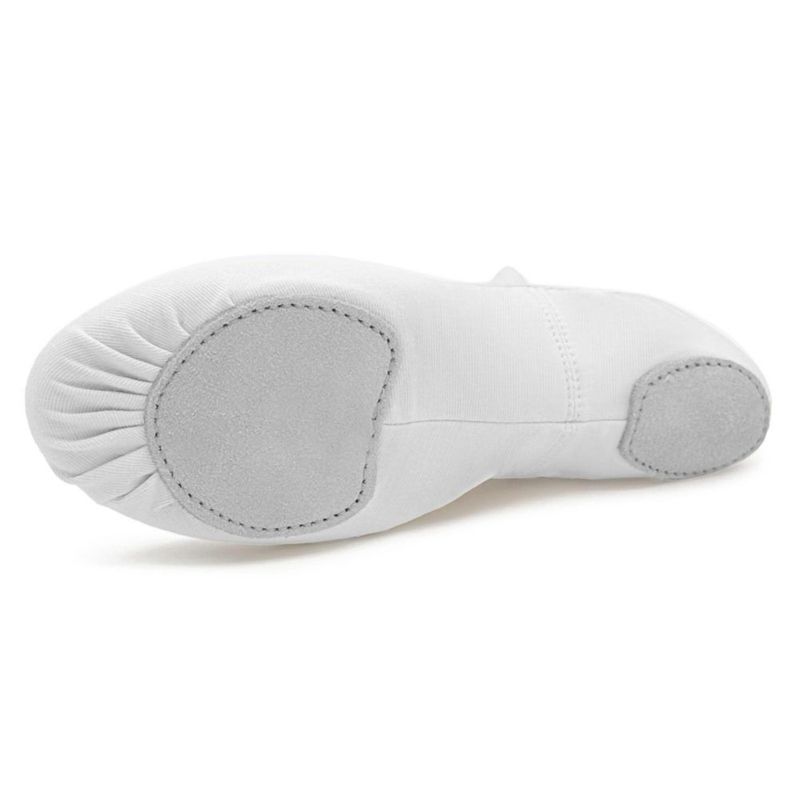 Zapatos de ballet So Danca blanco adulto talla 11